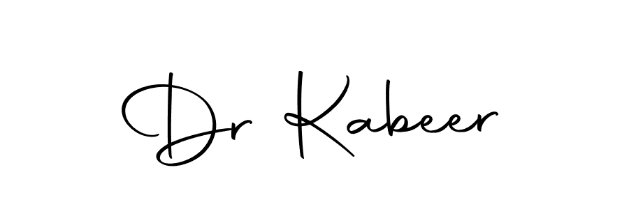 Also we have Dr Kabeer name is the best signature style. Create professional handwritten signature collection using Autography-DOLnW autograph style. Dr Kabeer signature style 10 images and pictures png