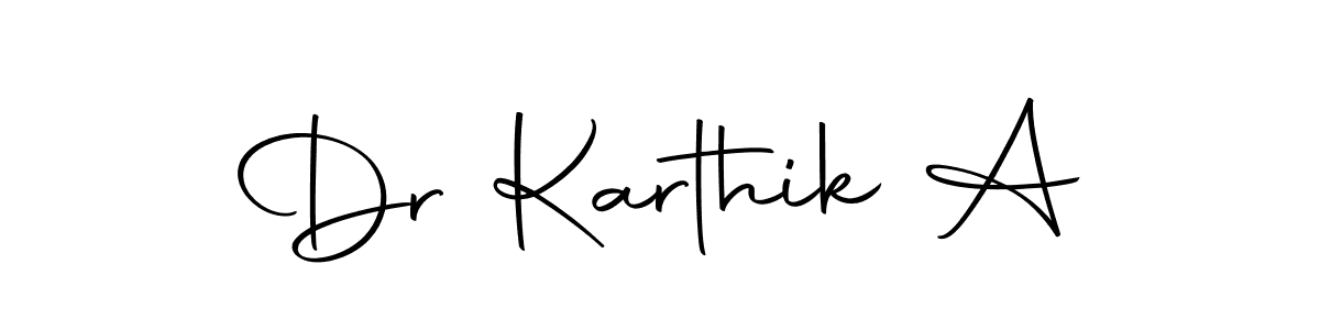 if you are searching for the best signature style for your name Dr Karthik A. so please give up your signature search. here we have designed multiple signature styles  using Autography-DOLnW. Dr Karthik A signature style 10 images and pictures png