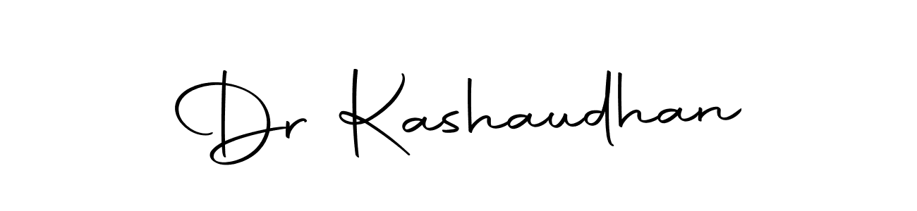Design your own signature with our free online signature maker. With this signature software, you can create a handwritten (Autography-DOLnW) signature for name Dr Kashaudhan. Dr Kashaudhan signature style 10 images and pictures png