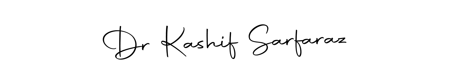 How to make Dr Kashif Sarfaraz name signature. Use Autography-DOLnW style for creating short signs online. This is the latest handwritten sign. Dr Kashif Sarfaraz signature style 10 images and pictures png