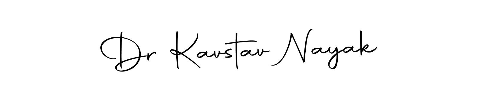Design your own signature with our free online signature maker. With this signature software, you can create a handwritten (Autography-DOLnW) signature for name Dr Kavstav Nayak. Dr Kavstav Nayak signature style 10 images and pictures png