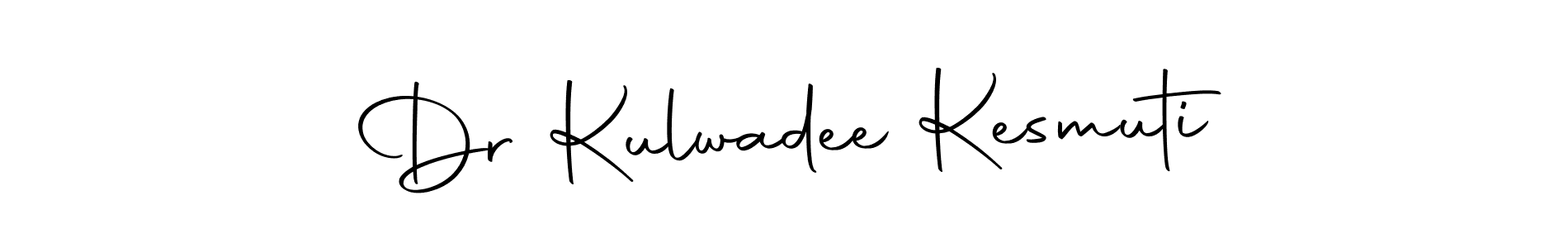 Once you've used our free online signature maker to create your best signature Autography-DOLnW style, it's time to enjoy all of the benefits that Dr Kulwadee Kesmuti name signing documents. Dr Kulwadee Kesmuti signature style 10 images and pictures png