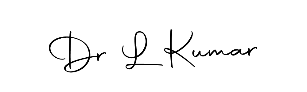 Autography-DOLnW is a professional signature style that is perfect for those who want to add a touch of class to their signature. It is also a great choice for those who want to make their signature more unique. Get Dr L Kumar name to fancy signature for free. Dr L Kumar signature style 10 images and pictures png