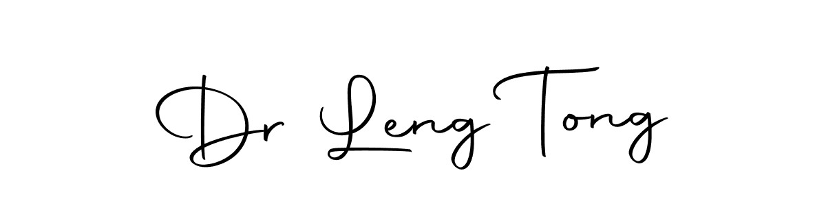 Make a beautiful signature design for name Dr Leng Tong. Use this online signature maker to create a handwritten signature for free. Dr Leng Tong signature style 10 images and pictures png