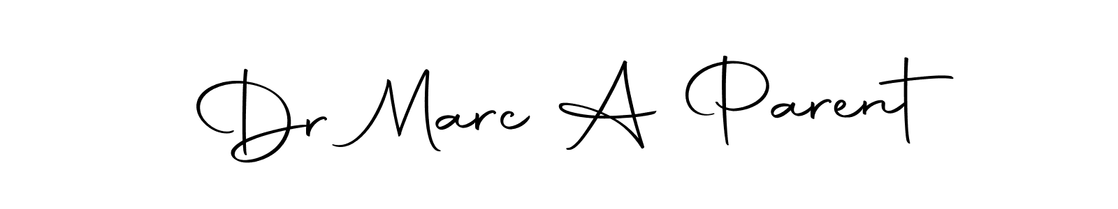 It looks lik you need a new signature style for name Dr Marc A Parent. Design unique handwritten (Autography-DOLnW) signature with our free signature maker in just a few clicks. Dr Marc A Parent signature style 10 images and pictures png