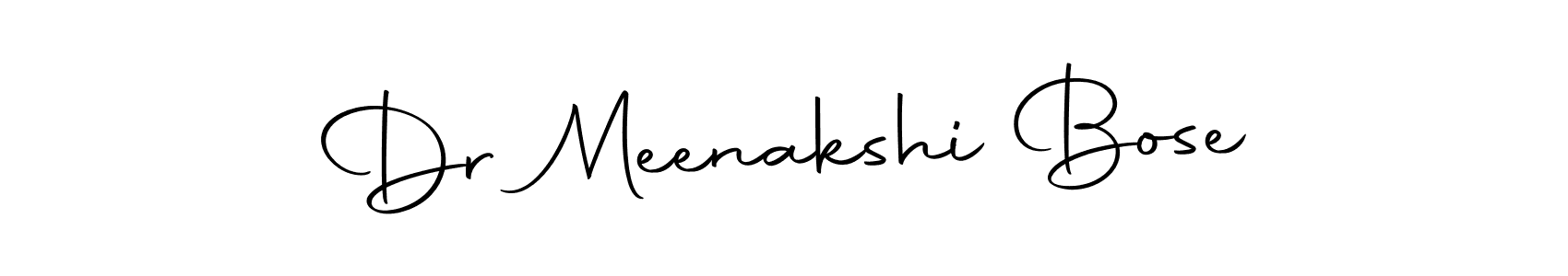 Also You can easily find your signature by using the search form. We will create Dr Meenakshi Bose name handwritten signature images for you free of cost using Autography-DOLnW sign style. Dr Meenakshi Bose signature style 10 images and pictures png