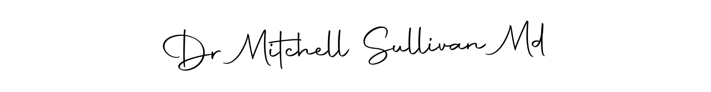 Create a beautiful signature design for name Dr Mitchell Sullivan Md. With this signature (Autography-DOLnW) fonts, you can make a handwritten signature for free. Dr Mitchell Sullivan Md signature style 10 images and pictures png