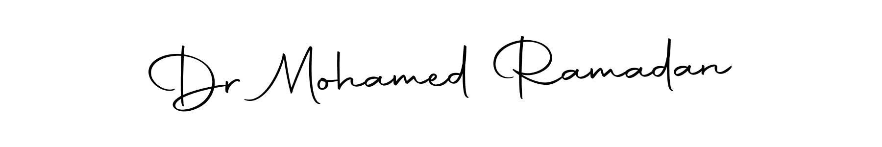 It looks lik you need a new signature style for name Dr Mohamed Ramadan. Design unique handwritten (Autography-DOLnW) signature with our free signature maker in just a few clicks. Dr Mohamed Ramadan signature style 10 images and pictures png