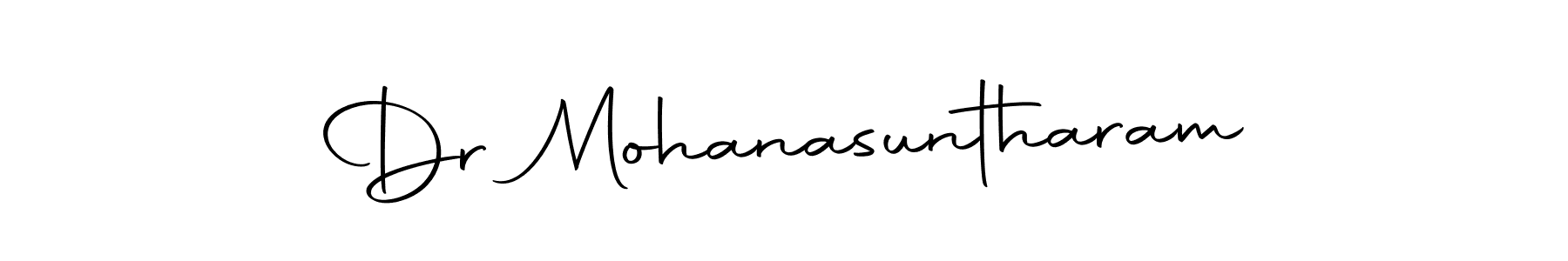 Make a beautiful signature design for name Dr Mohanasuntharam. Use this online signature maker to create a handwritten signature for free. Dr Mohanasuntharam signature style 10 images and pictures png