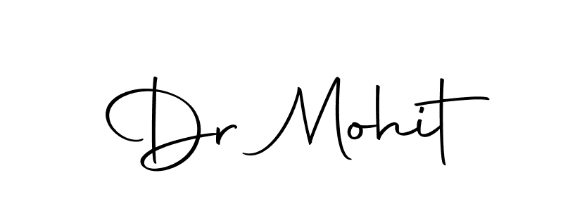 Make a beautiful signature design for name Dr Mohit. Use this online signature maker to create a handwritten signature for free. Dr Mohit signature style 10 images and pictures png