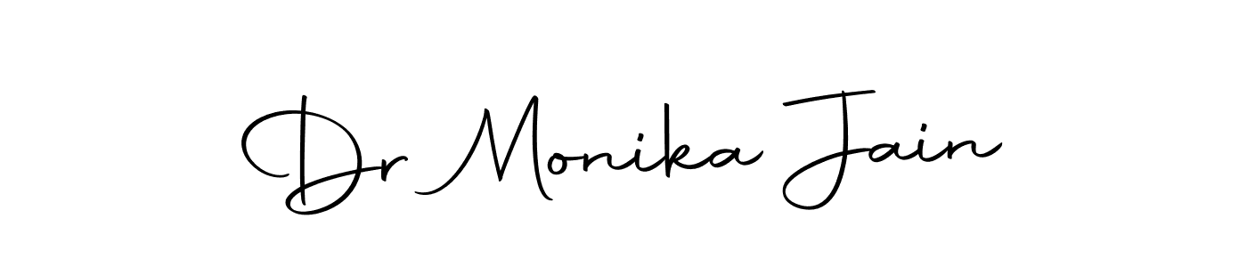 Similarly Autography-DOLnW is the best handwritten signature design. Signature creator online .You can use it as an online autograph creator for name Dr Monika Jain. Dr Monika Jain signature style 10 images and pictures png