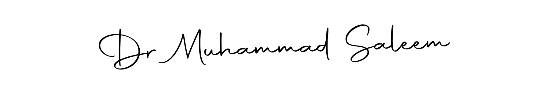 if you are searching for the best signature style for your name Dr Muhammad Saleem. so please give up your signature search. here we have designed multiple signature styles  using Autography-DOLnW. Dr Muhammad Saleem signature style 10 images and pictures png