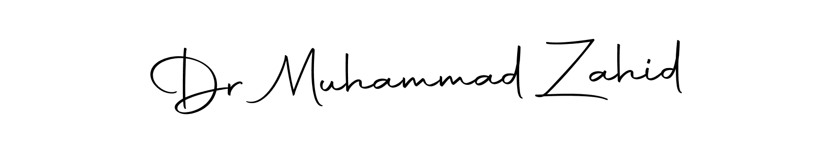 Dr Muhammad Zahid stylish signature style. Best Handwritten Sign (Autography-DOLnW) for my name. Handwritten Signature Collection Ideas for my name Dr Muhammad Zahid. Dr Muhammad Zahid signature style 10 images and pictures png