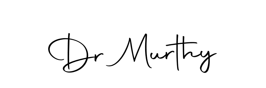 Design your own signature with our free online signature maker. With this signature software, you can create a handwritten (Autography-DOLnW) signature for name Dr Murthy. Dr Murthy signature style 10 images and pictures png