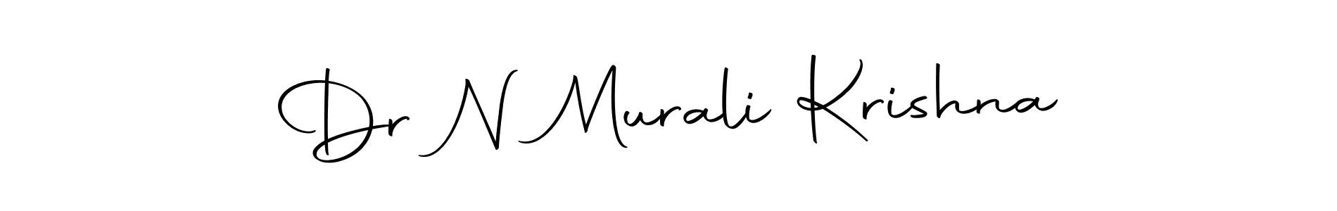 Once you've used our free online signature maker to create your best signature Autography-DOLnW style, it's time to enjoy all of the benefits that Dr N Murali Krishna name signing documents. Dr N Murali Krishna signature style 10 images and pictures png
