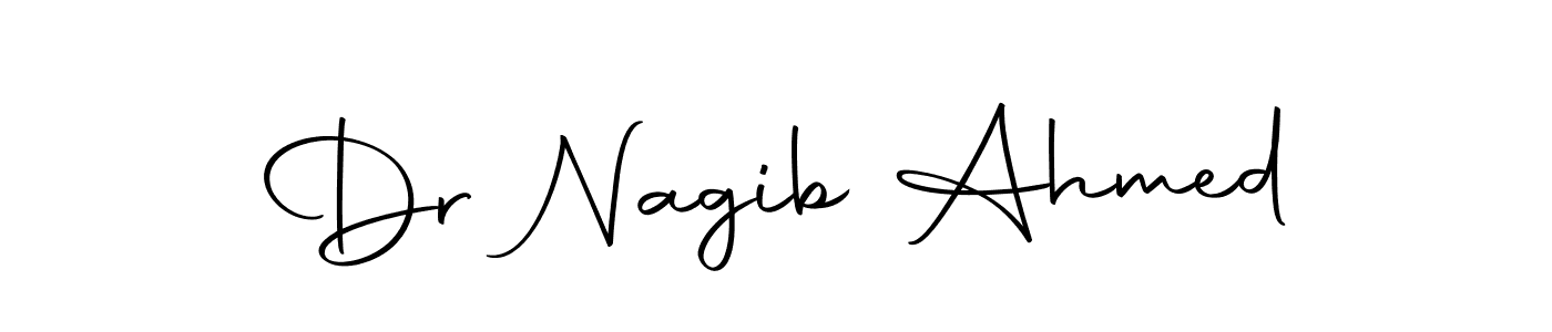 Dr Nagib Ahmed stylish signature style. Best Handwritten Sign (Autography-DOLnW) for my name. Handwritten Signature Collection Ideas for my name Dr Nagib Ahmed. Dr Nagib Ahmed signature style 10 images and pictures png