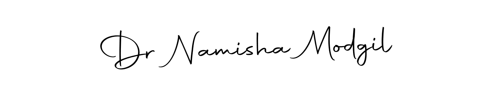 Make a beautiful signature design for name Dr Namisha Modgil. Use this online signature maker to create a handwritten signature for free. Dr Namisha Modgil signature style 10 images and pictures png