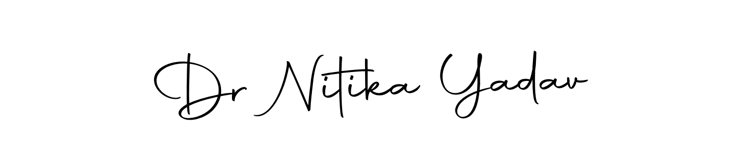 This is the best signature style for the Dr Nitika Yadav name. Also you like these signature font (Autography-DOLnW). Mix name signature. Dr Nitika Yadav signature style 10 images and pictures png