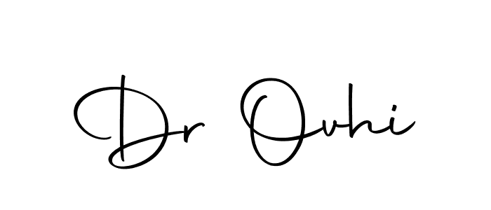 How to make Dr Ovhi name signature. Use Autography-DOLnW style for creating short signs online. This is the latest handwritten sign. Dr Ovhi signature style 10 images and pictures png