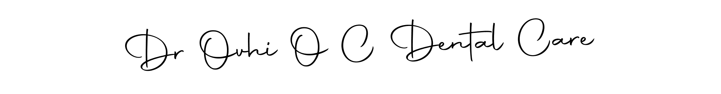 It looks lik you need a new signature style for name Dr Ovhi O C Dental Care. Design unique handwritten (Autography-DOLnW) signature with our free signature maker in just a few clicks. Dr Ovhi O C Dental Care signature style 10 images and pictures png