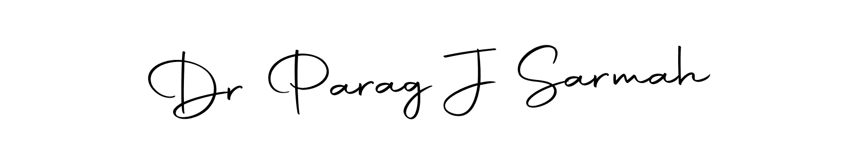 Autography-DOLnW is a professional signature style that is perfect for those who want to add a touch of class to their signature. It is also a great choice for those who want to make their signature more unique. Get Dr Parag J Sarmah name to fancy signature for free. Dr Parag J Sarmah signature style 10 images and pictures png