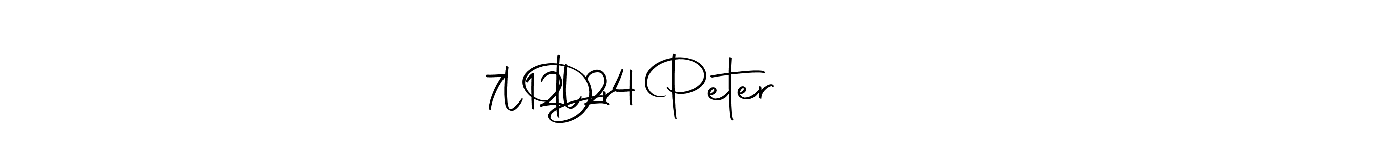 Create a beautiful signature design for name Dr Peter            7l12l24. With this signature (Autography-DOLnW) fonts, you can make a handwritten signature for free. Dr Peter            7l12l24 signature style 10 images and pictures png