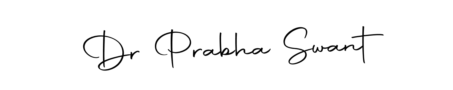 Make a beautiful signature design for name Dr Prabha Swant. With this signature (Autography-DOLnW) style, you can create a handwritten signature for free. Dr Prabha Swant signature style 10 images and pictures png
