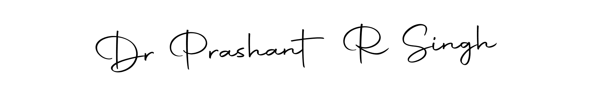 The best way (Autography-DOLnW) to make a short signature is to pick only two or three words in your name. The name Dr Prashant R Singh include a total of six letters. For converting this name. Dr Prashant R Singh signature style 10 images and pictures png