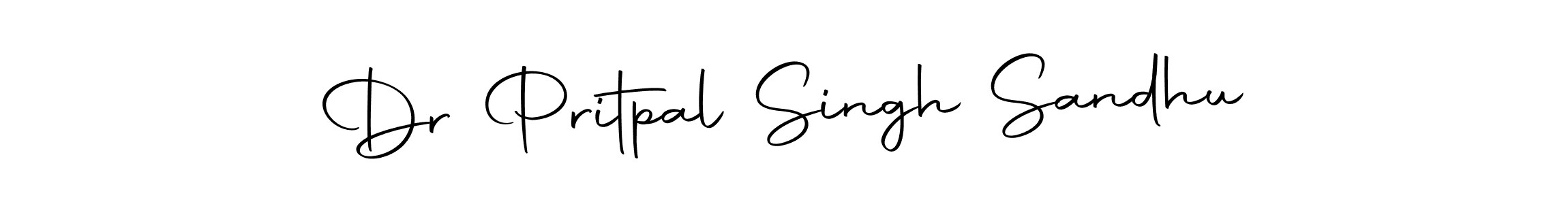 Use a signature maker to create a handwritten signature online. With this signature software, you can design (Autography-DOLnW) your own signature for name Dr Pritpal Singh Sandhu. Dr Pritpal Singh Sandhu signature style 10 images and pictures png