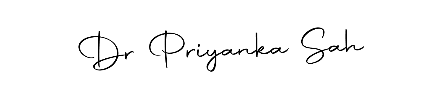 if you are searching for the best signature style for your name Dr Priyanka Sah. so please give up your signature search. here we have designed multiple signature styles  using Autography-DOLnW. Dr Priyanka Sah signature style 10 images and pictures png