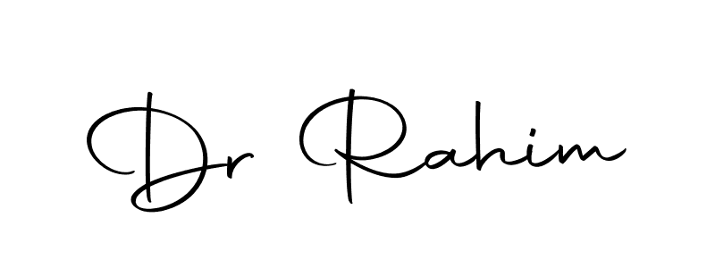 Dr Rahim stylish signature style. Best Handwritten Sign (Autography-DOLnW) for my name. Handwritten Signature Collection Ideas for my name Dr Rahim. Dr Rahim signature style 10 images and pictures png
