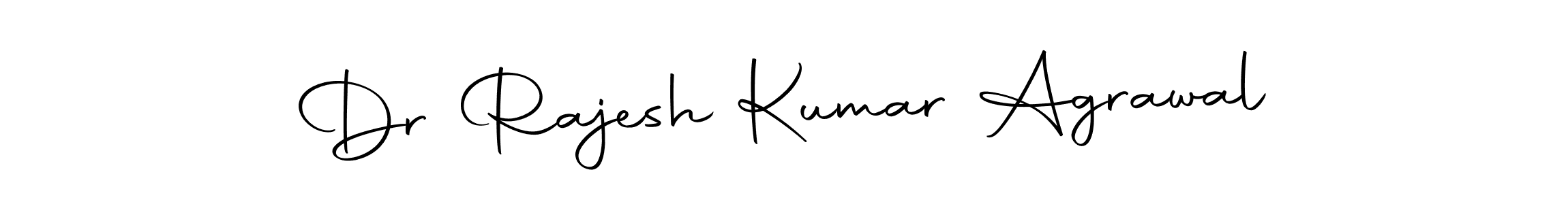 Make a beautiful signature design for name Dr Rajesh Kumar Agrawal. Use this online signature maker to create a handwritten signature for free. Dr Rajesh Kumar Agrawal signature style 10 images and pictures png