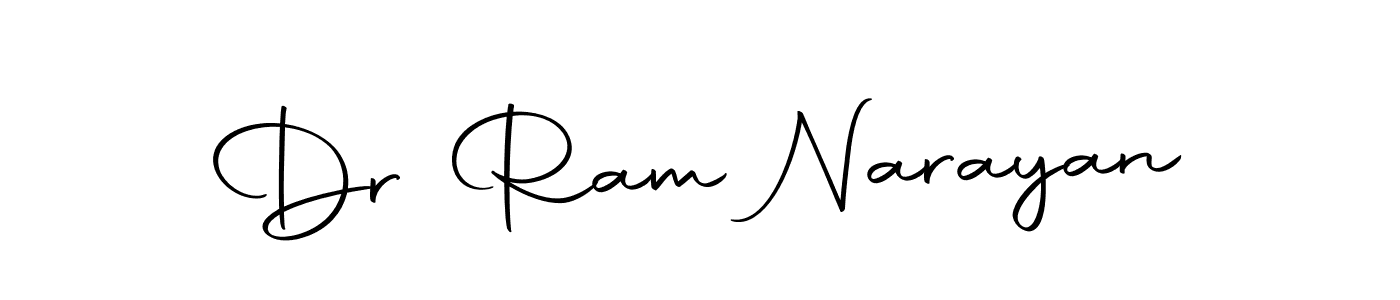 Design your own signature with our free online signature maker. With this signature software, you can create a handwritten (Autography-DOLnW) signature for name Dr Ram Narayan. Dr Ram Narayan signature style 10 images and pictures png