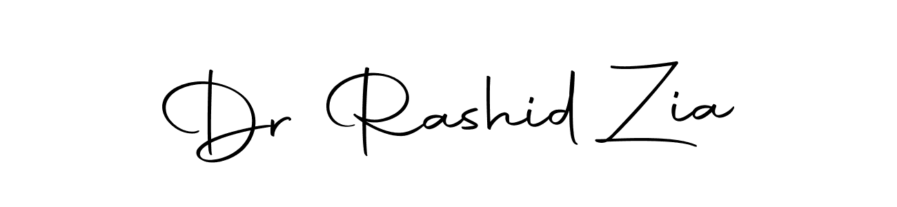 Similarly Autography-DOLnW is the best handwritten signature design. Signature creator online .You can use it as an online autograph creator for name Dr Rashid Zia. Dr Rashid Zia signature style 10 images and pictures png