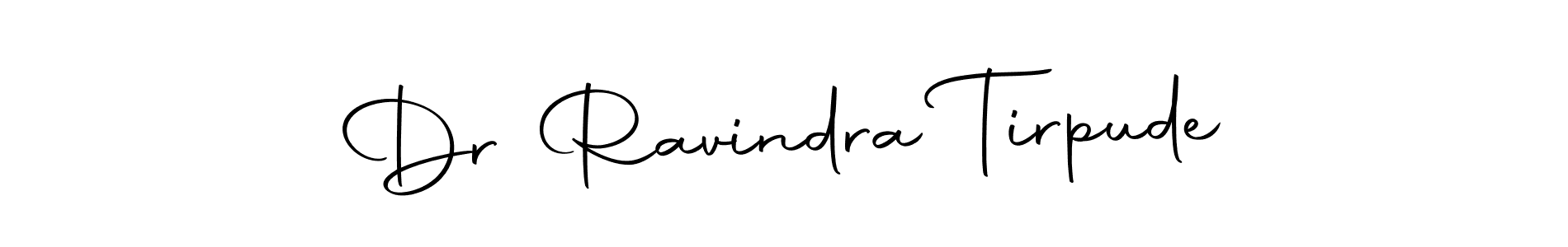 The best way (Autography-DOLnW) to make a short signature is to pick only two or three words in your name. The name Dr Ravindra Tirpude include a total of six letters. For converting this name. Dr Ravindra Tirpude signature style 10 images and pictures png