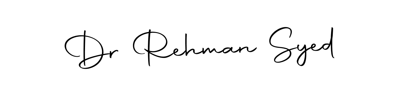 Make a beautiful signature design for name Dr Rehman Syed. With this signature (Autography-DOLnW) style, you can create a handwritten signature for free. Dr Rehman Syed signature style 10 images and pictures png