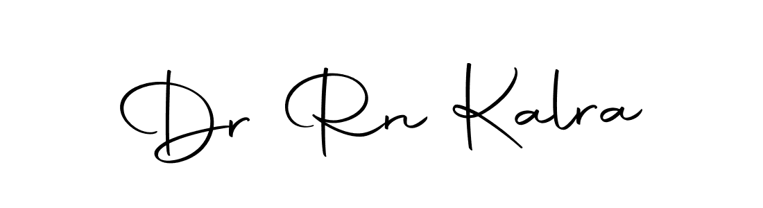 Also we have Dr Rn Kalra name is the best signature style. Create professional handwritten signature collection using Autography-DOLnW autograph style. Dr Rn Kalra signature style 10 images and pictures png