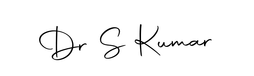 How to make Dr S Kumar signature? Autography-DOLnW is a professional autograph style. Create handwritten signature for Dr S Kumar name. Dr S Kumar signature style 10 images and pictures png