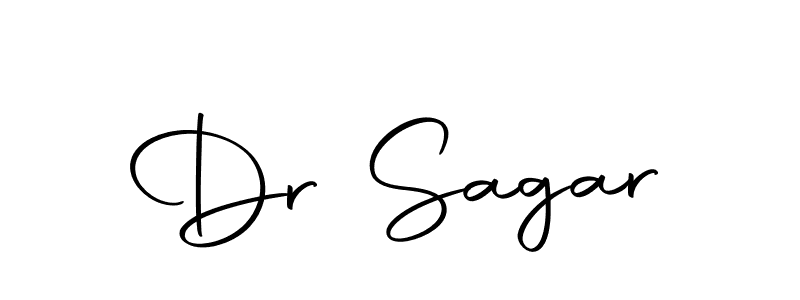 Design your own signature with our free online signature maker. With this signature software, you can create a handwritten (Autography-DOLnW) signature for name Dr Sagar. Dr Sagar signature style 10 images and pictures png