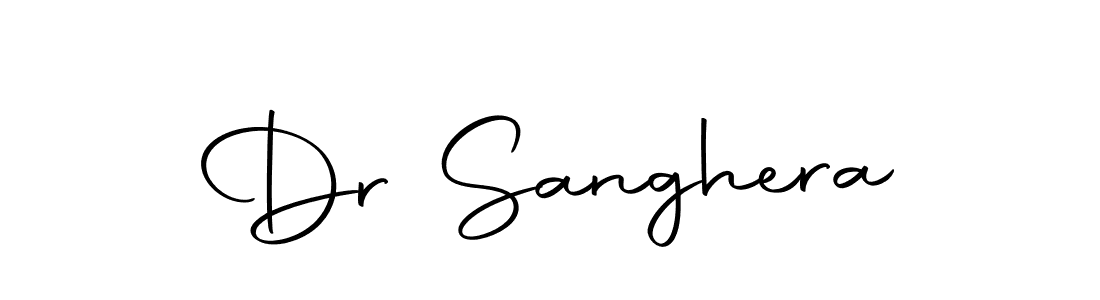 Make a beautiful signature design for name Dr Sanghera. With this signature (Autography-DOLnW) style, you can create a handwritten signature for free. Dr Sanghera signature style 10 images and pictures png