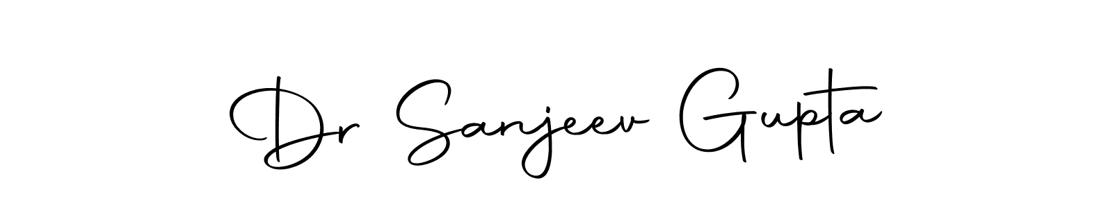 How to make Dr Sanjeev Gupta name signature. Use Autography-DOLnW style for creating short signs online. This is the latest handwritten sign. Dr Sanjeev Gupta signature style 10 images and pictures png