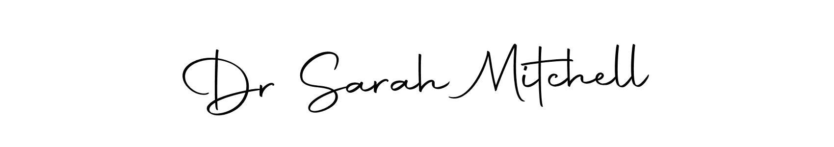 Dr Sarah Mitchell stylish signature style. Best Handwritten Sign (Autography-DOLnW) for my name. Handwritten Signature Collection Ideas for my name Dr Sarah Mitchell. Dr Sarah Mitchell signature style 10 images and pictures png