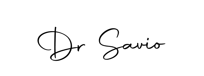 You should practise on your own different ways (Autography-DOLnW) to write your name (Dr Savio) in signature. don't let someone else do it for you. Dr Savio signature style 10 images and pictures png