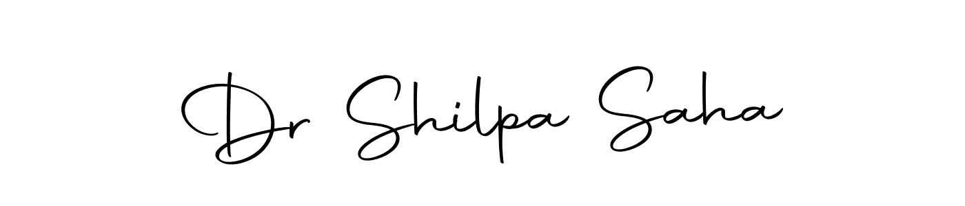 How to make Dr Shilpa Saha signature? Autography-DOLnW is a professional autograph style. Create handwritten signature for Dr Shilpa Saha name. Dr Shilpa Saha signature style 10 images and pictures png