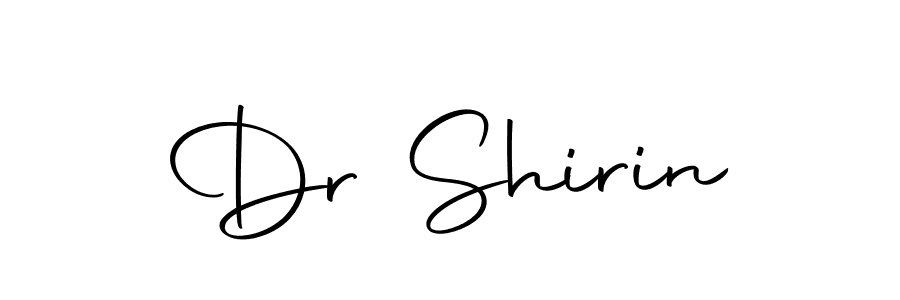 Also we have Dr Shirin name is the best signature style. Create professional handwritten signature collection using Autography-DOLnW autograph style. Dr Shirin signature style 10 images and pictures png
