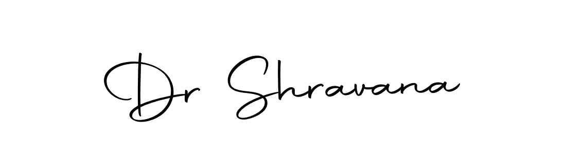 Design your own signature with our free online signature maker. With this signature software, you can create a handwritten (Autography-DOLnW) signature for name Dr Shravana. Dr Shravana signature style 10 images and pictures png