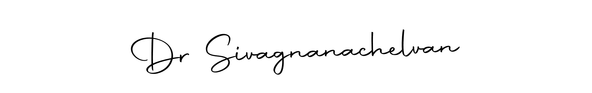 Create a beautiful signature design for name Dr Sivagnanachelvan. With this signature (Autography-DOLnW) fonts, you can make a handwritten signature for free. Dr Sivagnanachelvan signature style 10 images and pictures png