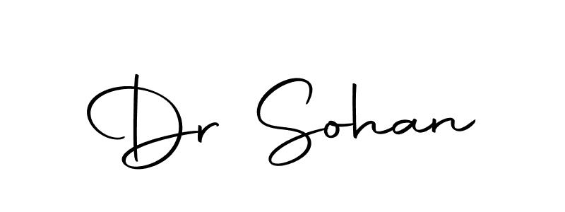 Use a signature maker to create a handwritten signature online. With this signature software, you can design (Autography-DOLnW) your own signature for name Dr Sohan. Dr Sohan signature style 10 images and pictures png