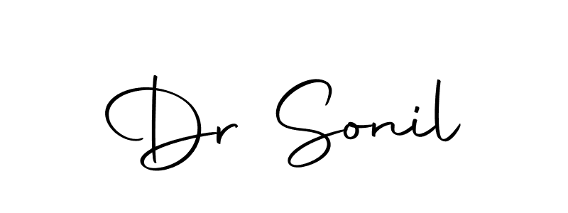 Dr Sonil stylish signature style. Best Handwritten Sign (Autography-DOLnW) for my name. Handwritten Signature Collection Ideas for my name Dr Sonil. Dr Sonil signature style 10 images and pictures png