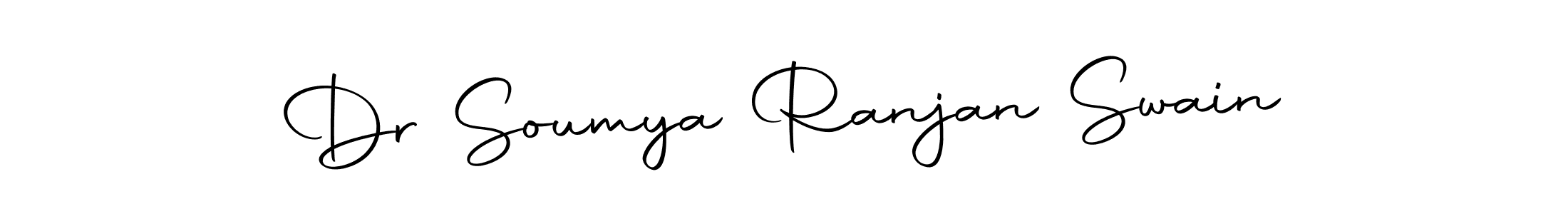 How to make Dr Soumya Ranjan Swain name signature. Use Autography-DOLnW style for creating short signs online. This is the latest handwritten sign. Dr Soumya Ranjan Swain signature style 10 images and pictures png